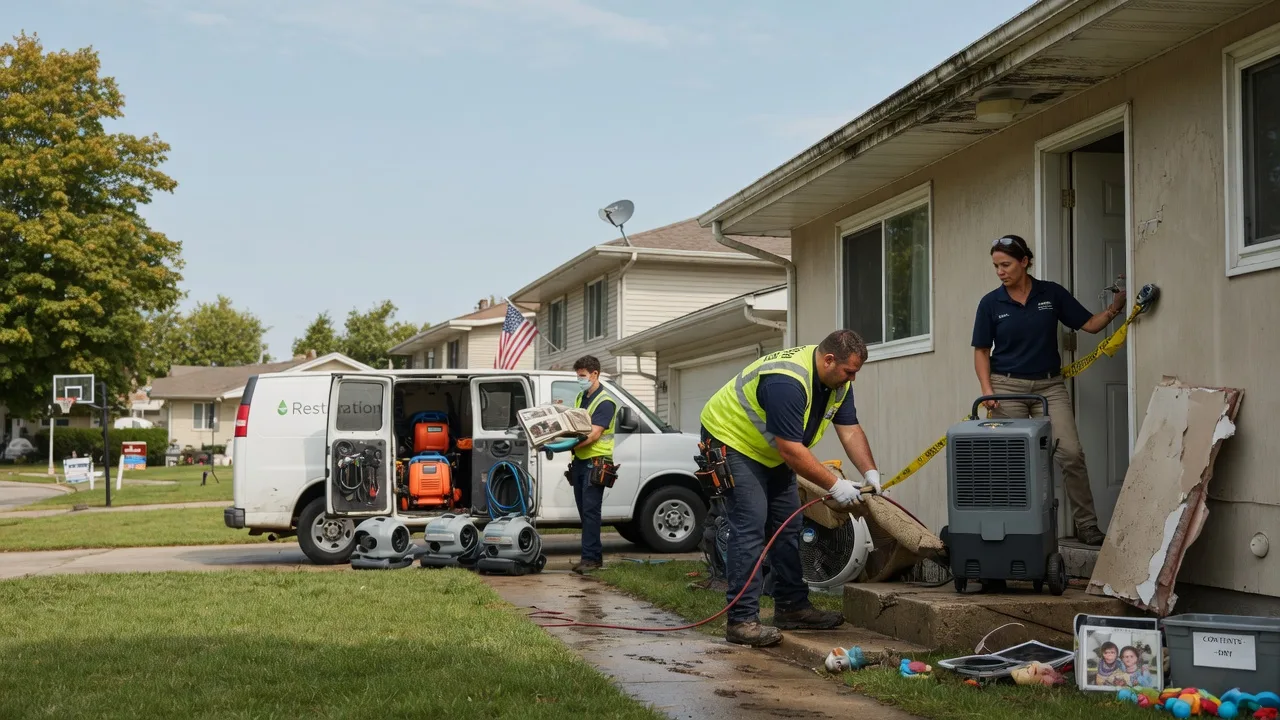 Water Damage Restoration in Hatley, WI near me